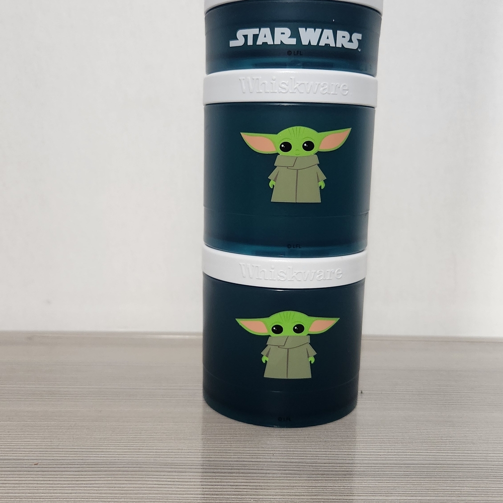 Star Wars The Child (Grogu) Stackable Snack Cups - Dark Teal & Green